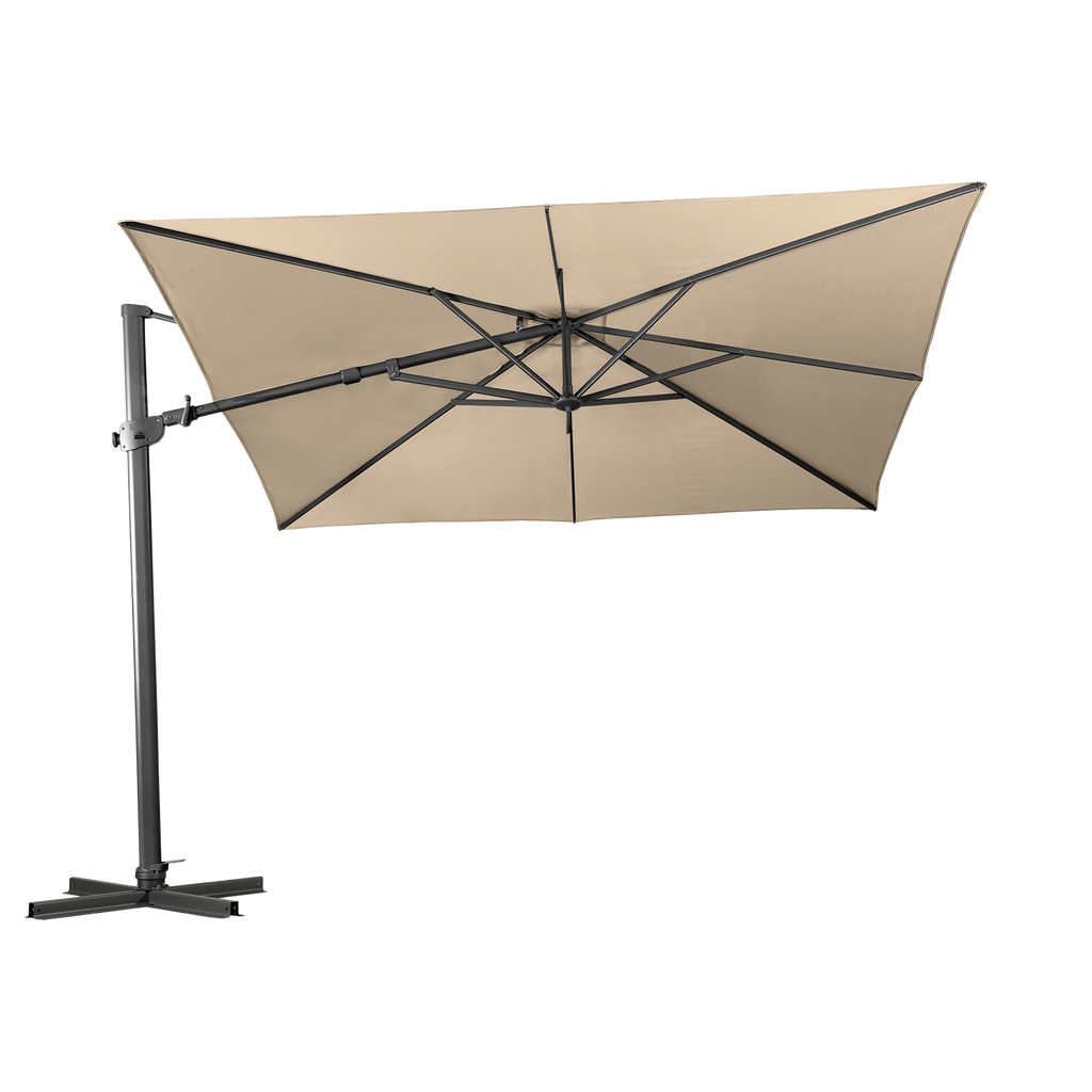 Regis 3m Sq Umbrella — Natural