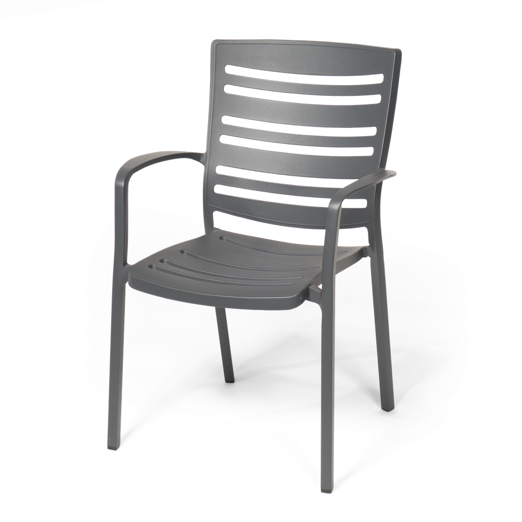 Orlando Dining Chair — Charcoal