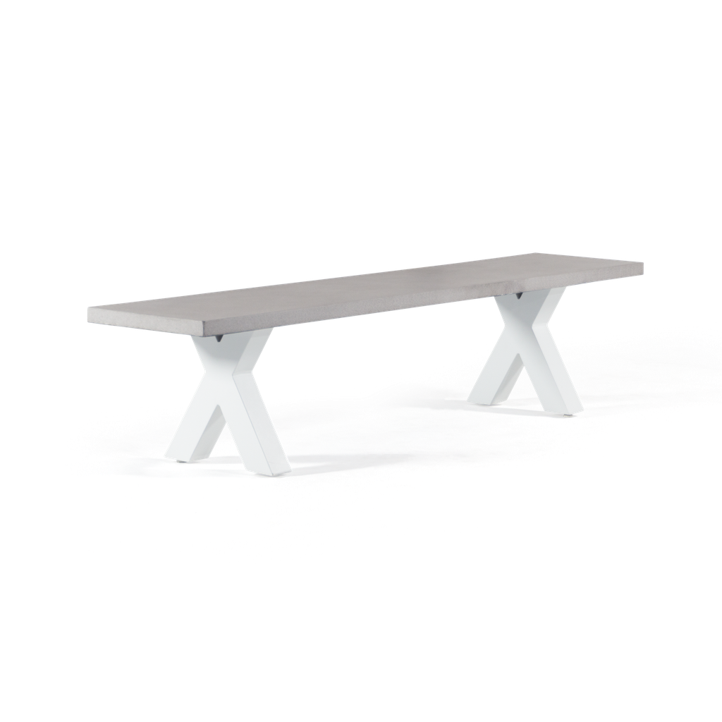 Petani Bench (White)