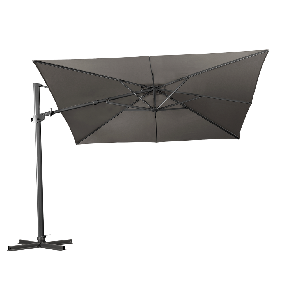 Regis 3m Sq Umbrella — Boulder