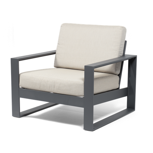 Apollo Lounge Armchair (Charcoal)