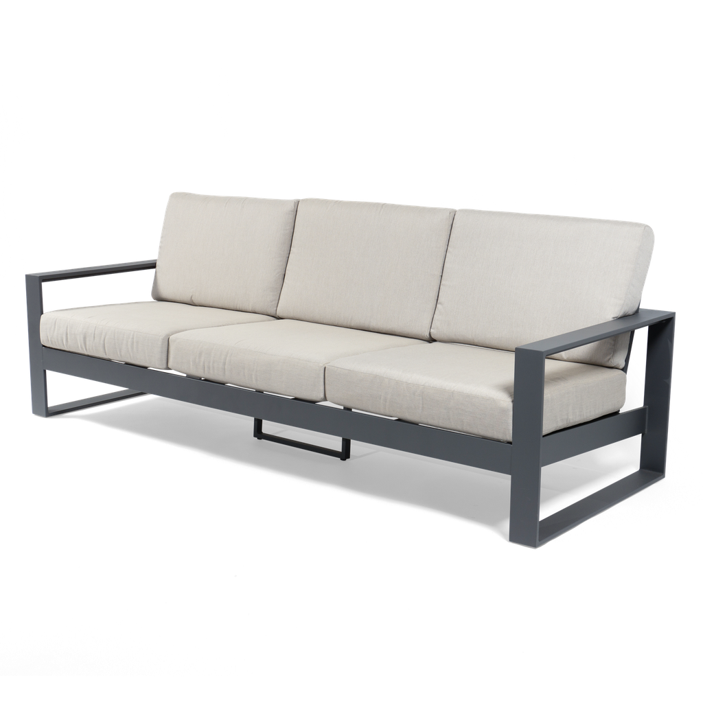 Apollo Lounge 3 Seater — Charcoal