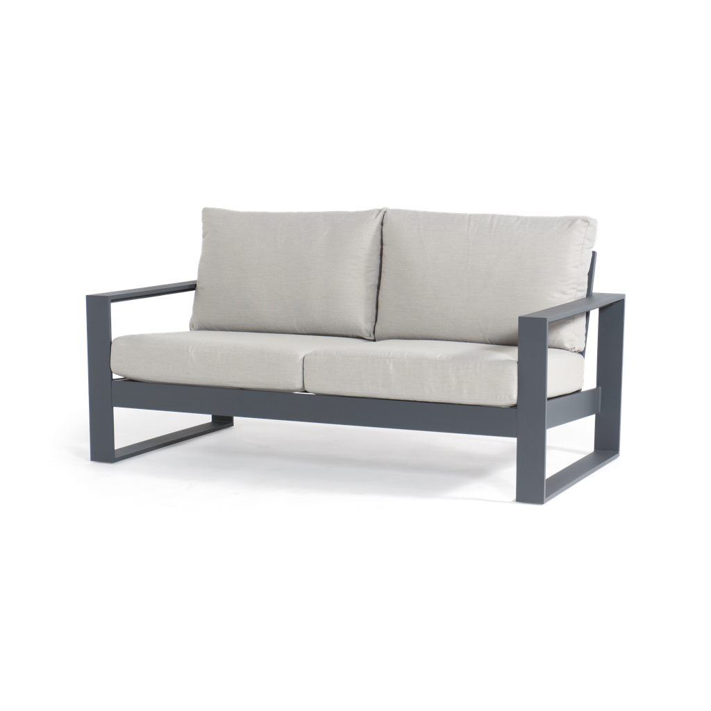 Apollo Lounge 2 Seater (Charcoal)