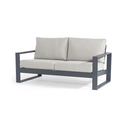 Apollo Lounge 2 Seater (Charcoal)