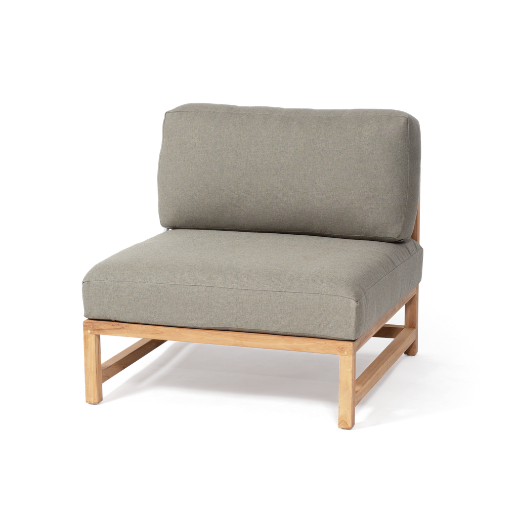 Redgate Teak Lounge Single Armless 