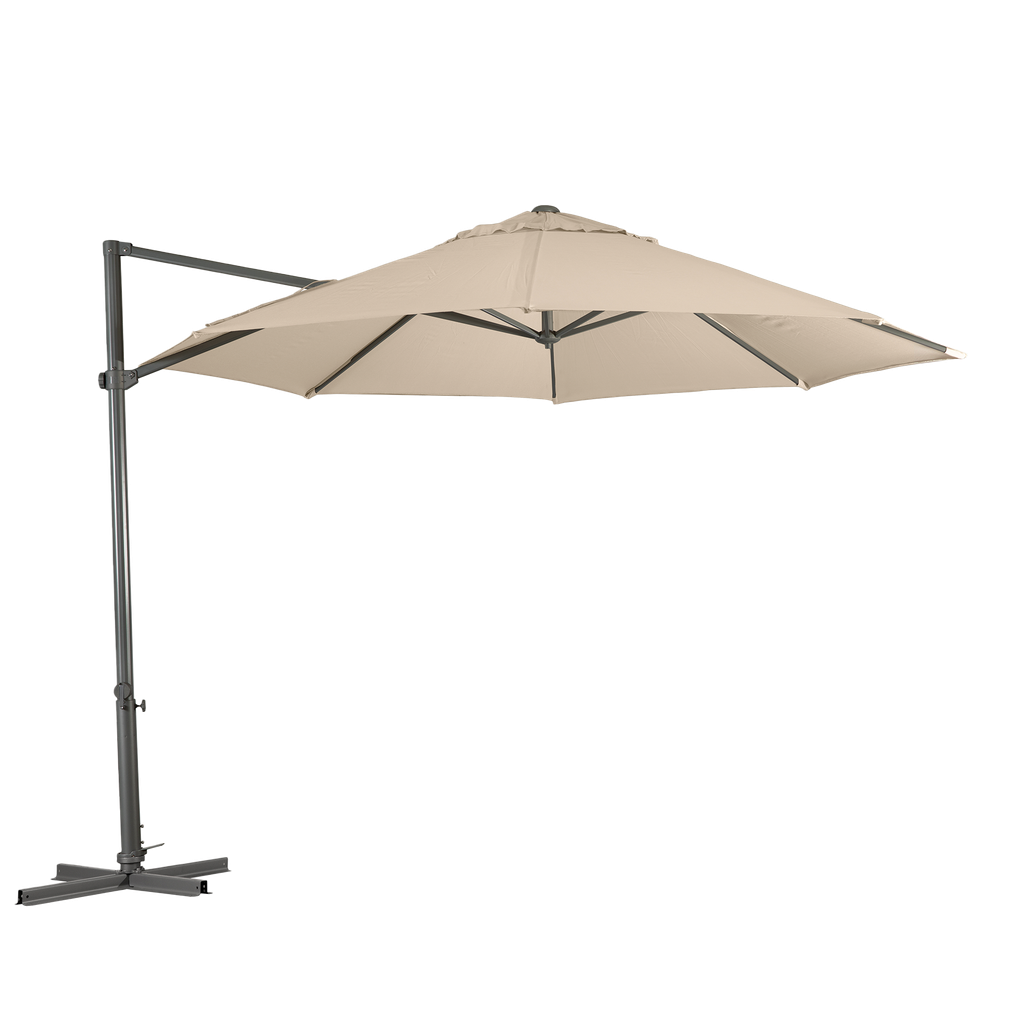 Pandanus 3.3m Oct Umbrella — Sandstone