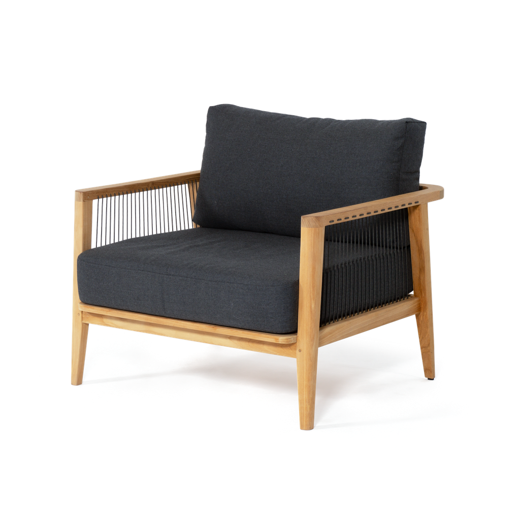 Torbay Lounge Armchair (Charcoal)