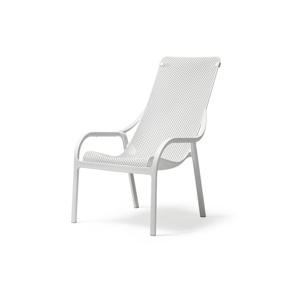 Net Lounge Chair — White