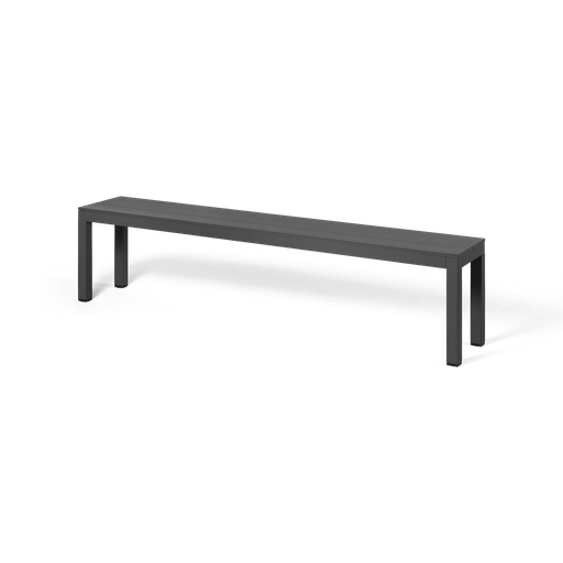 Rio Aluminium Bench (Charcoal)