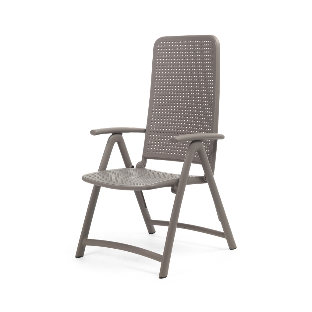 Darsena Reclining & Folding Chair — Tortora