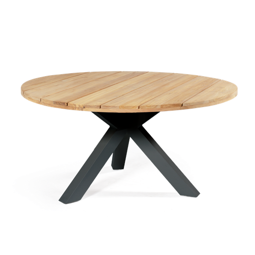 Malibu Dining Table 1.5m (Charcoal)