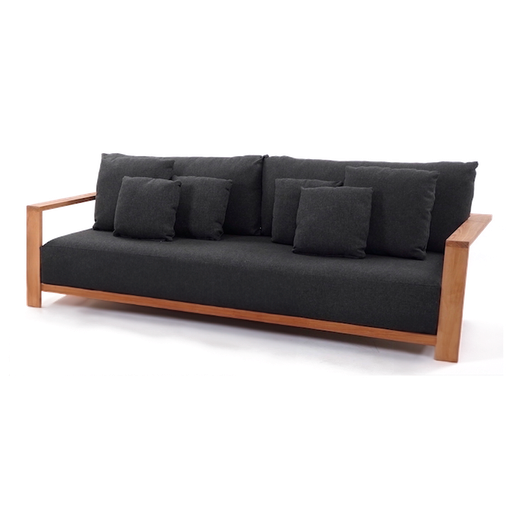 New York Lounge 3 Seater (Charcoal)
