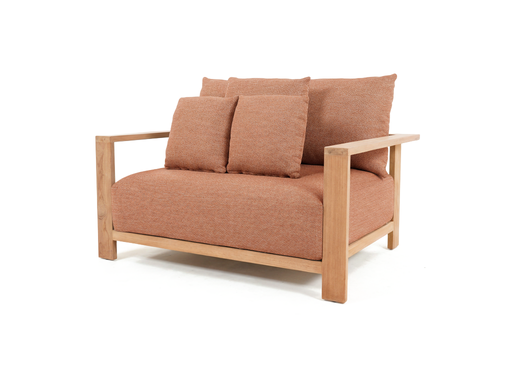 New York Lounge Armchair (Rust)