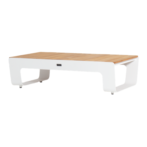 Brooklyn Rect Coffee Table (White)