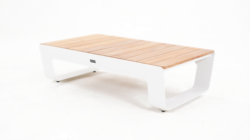 Brooklyn Rect Coffee Table (White)