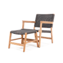 Lennox Easy Chair & Footstool