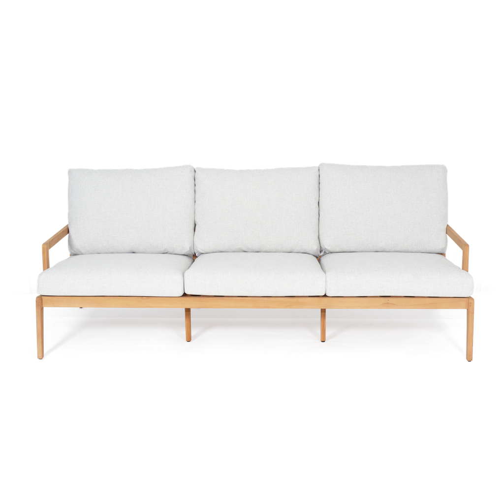 Madison Lounge 3 Seater — White