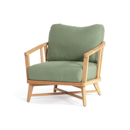 Roma Lounge Armchair (Green)