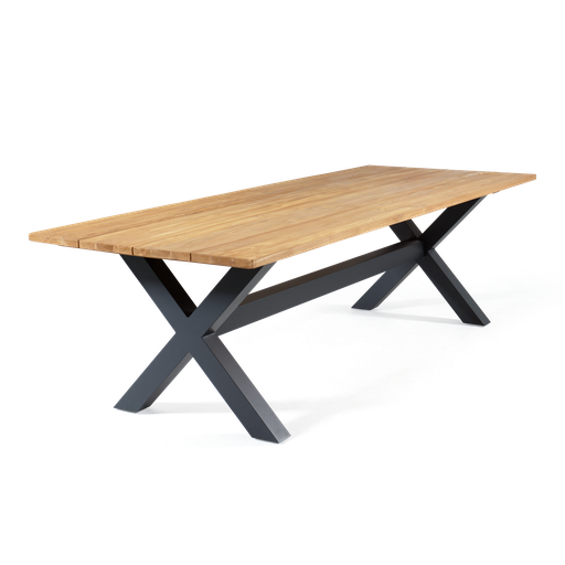 Malibu Dining Table 2.7m (Charcoal)
