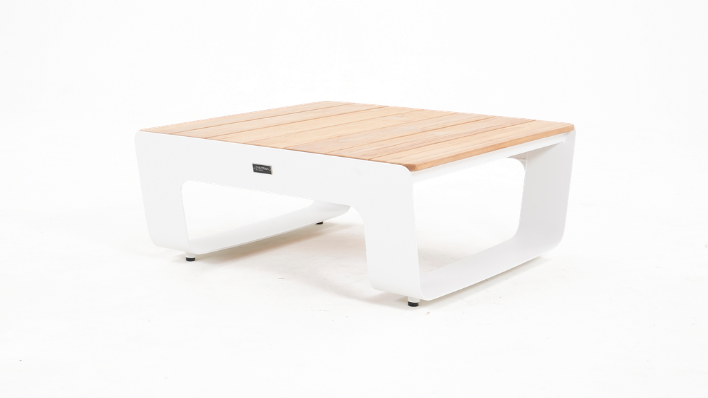 Brooklyn Square Coffee Table — White