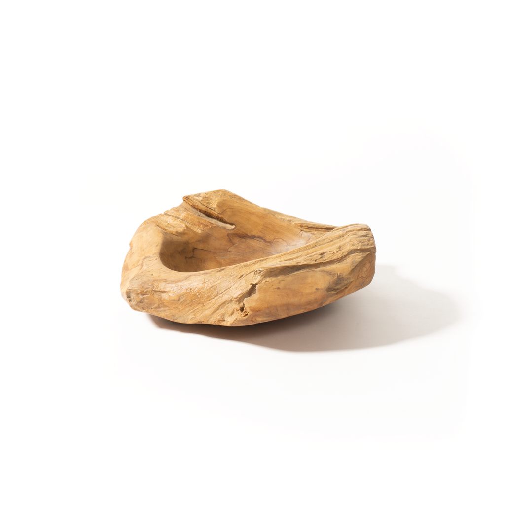 Teak Fruit Bowl