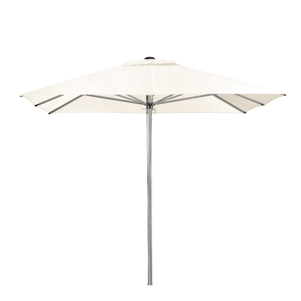 Coolum 2.2m Sq Umbrella — Egg White