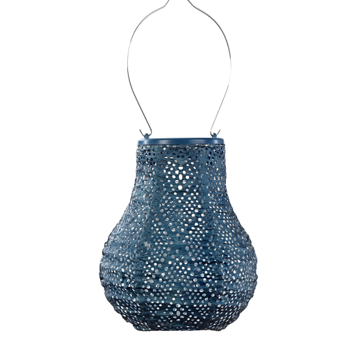 Bulb 16cm Lantern (Petrol)