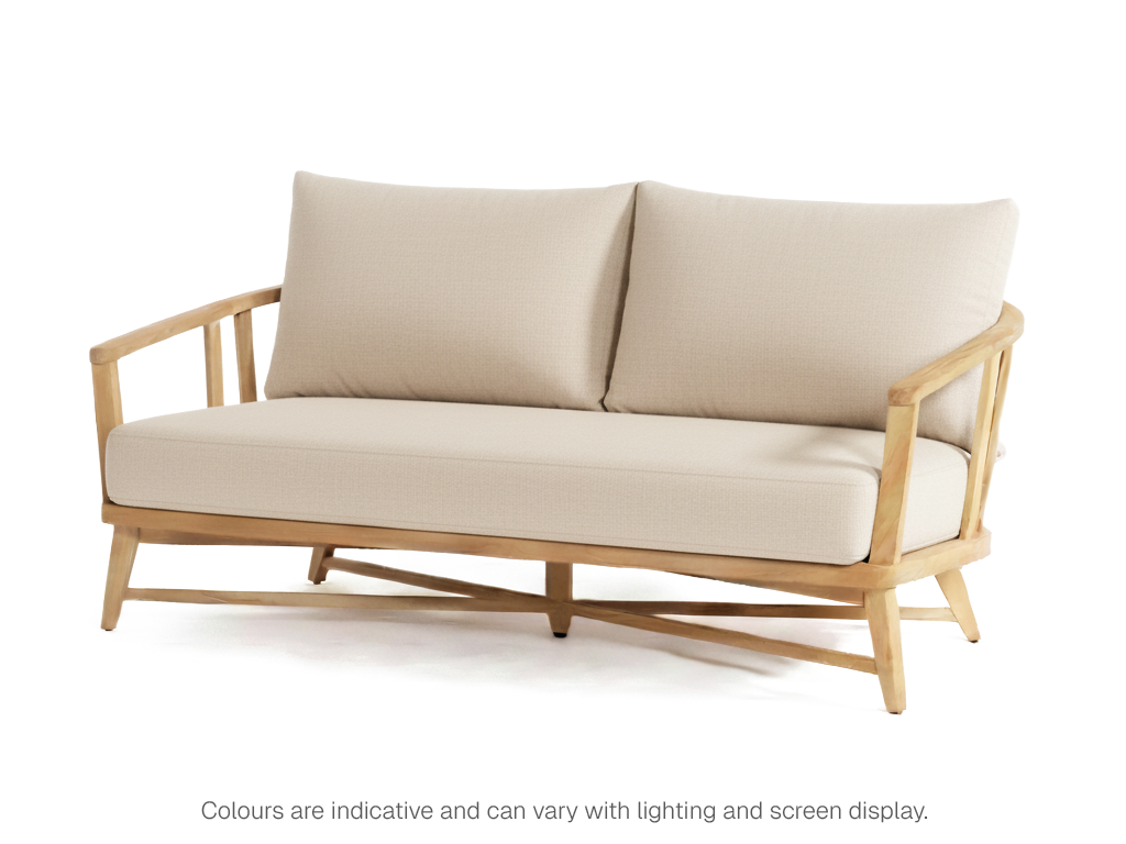 Roma Lounge 2.5 Seater — Beige