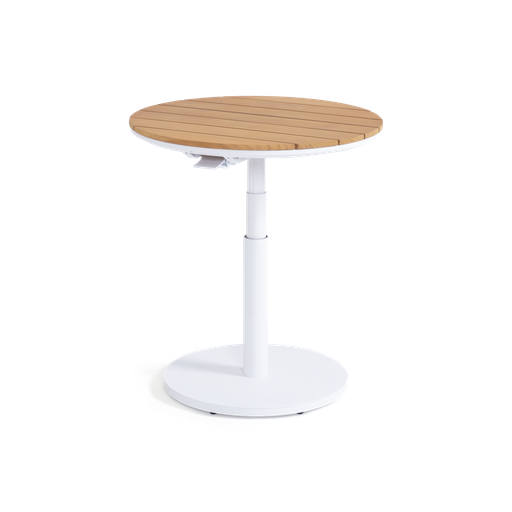 Tempo Round Pop-up Table (White)