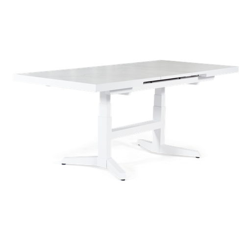 Costa Pop-up Extension Table (White)