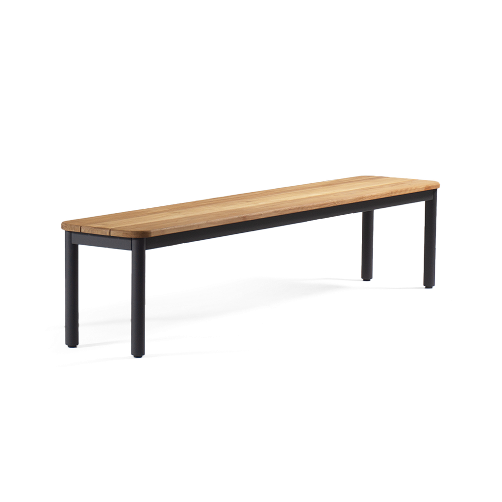 Capri Bench 2.7m — Charcoal