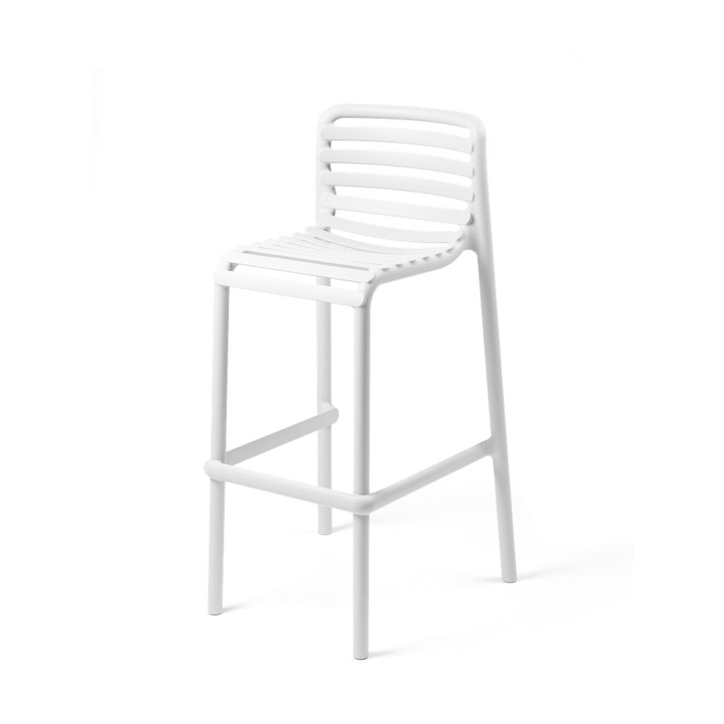 Doga Bar Stool — White