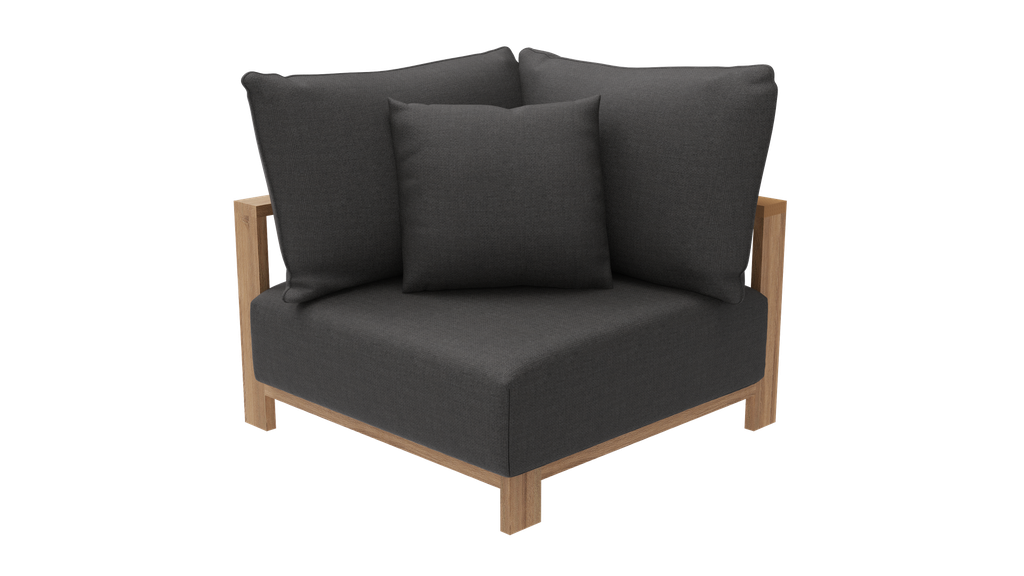 New York Lounge Corner (Charcoal)