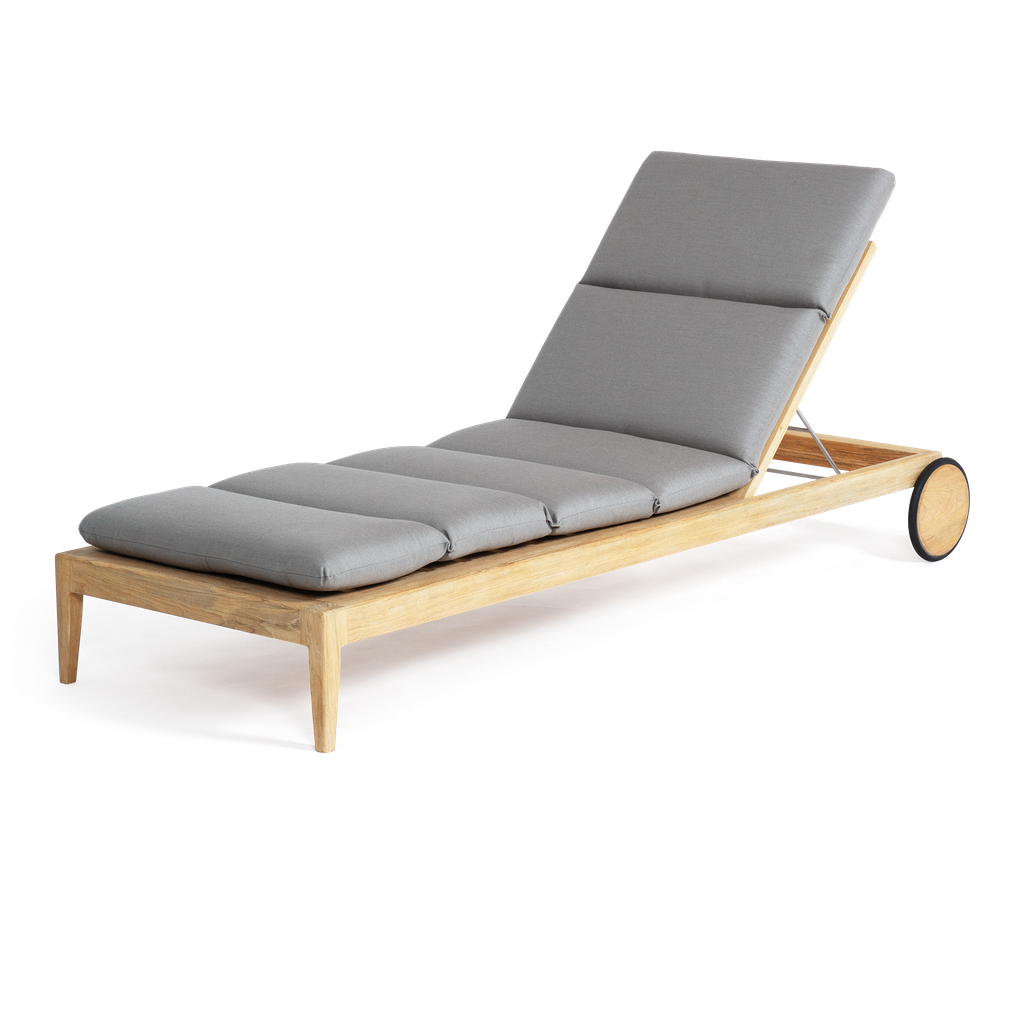 Santiago Sun Lounger — Natural Taupe