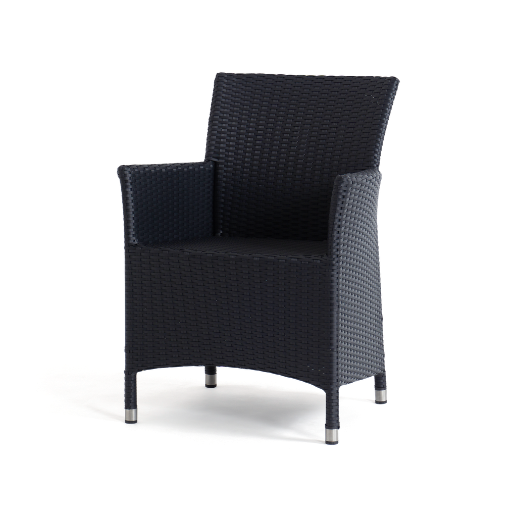 Amalfi Dining Chair — Charcoal