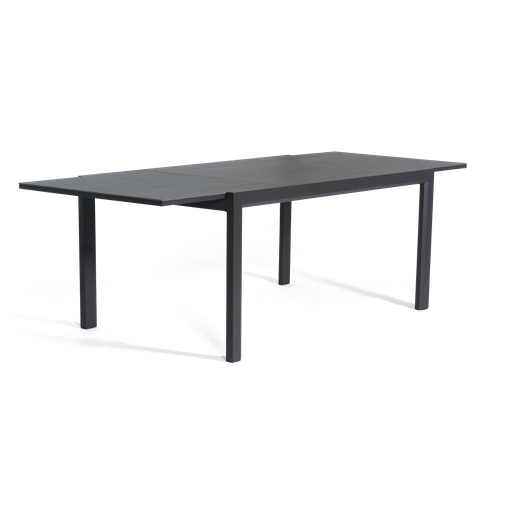 Florence Ceramic Extension Table 160 (Charcoal)