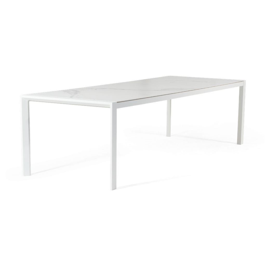 Florence Ceramic Table 2.8m (White)