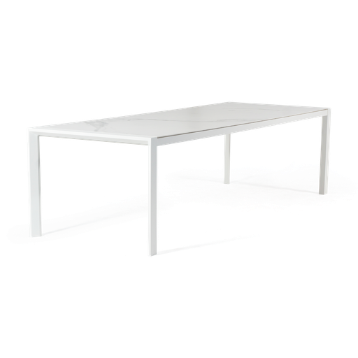 Florence Ceramic Table 2.8m (White)