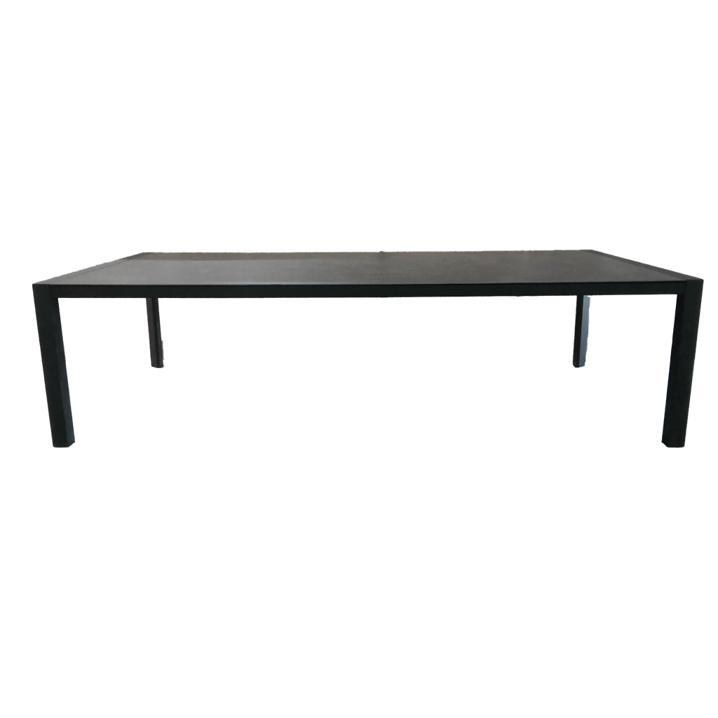 Florence Ceramic Table 2.2m — Charcoal