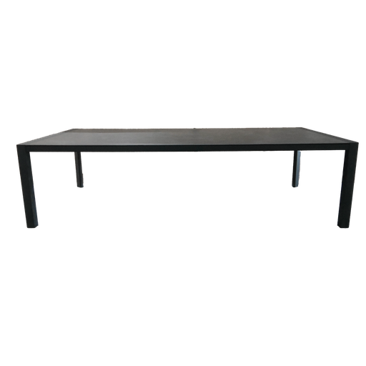 Florence Ceramic Table 2.2m (Charcoal)