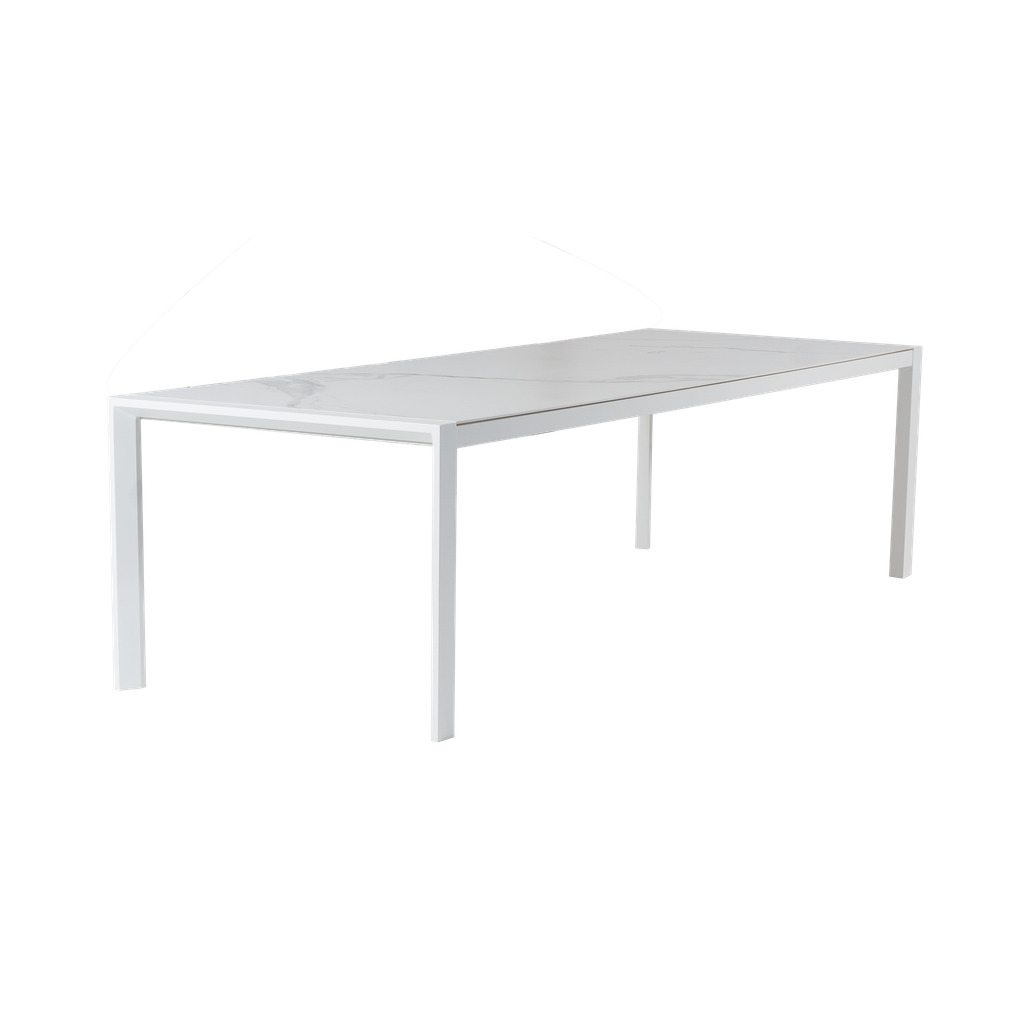 Florence Ceramic Table 2.2m (White)