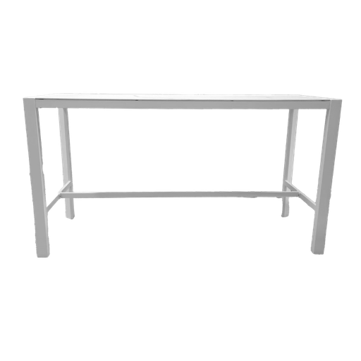 Florence Ceramic Bar Table (White)