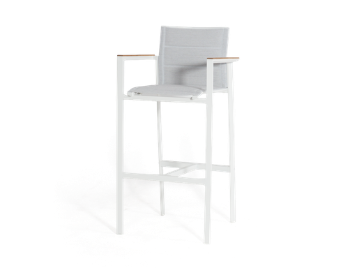 Florence Batyline Bar Chair (White)