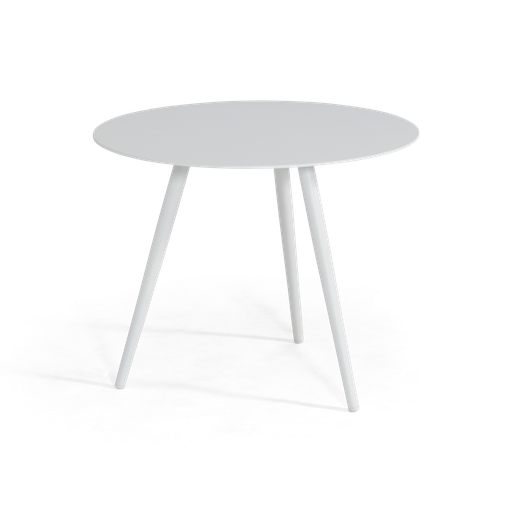 Reno Side Table 60cm (White)