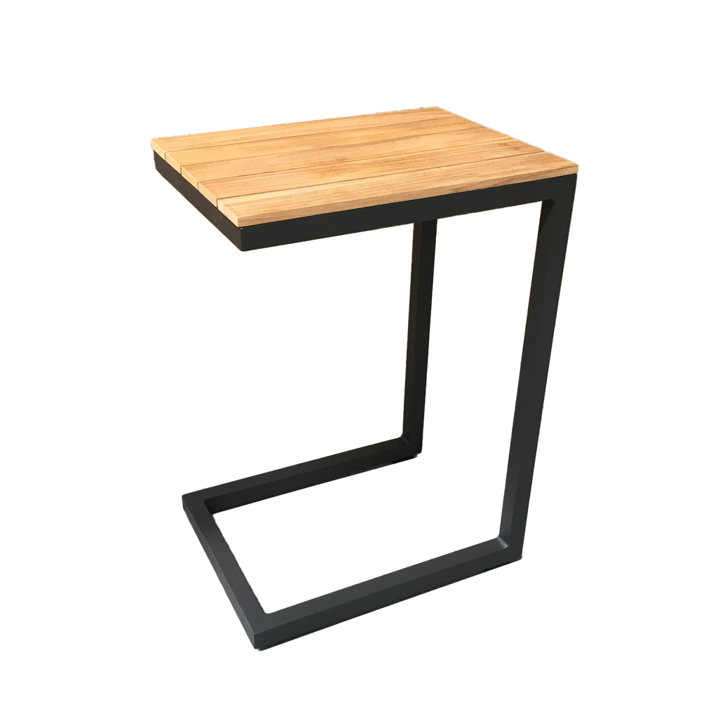 Denver Side C Table — Charcoal
