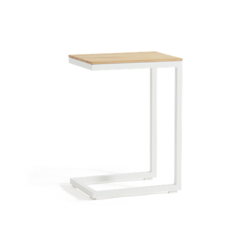 Denver Side C Table (White)