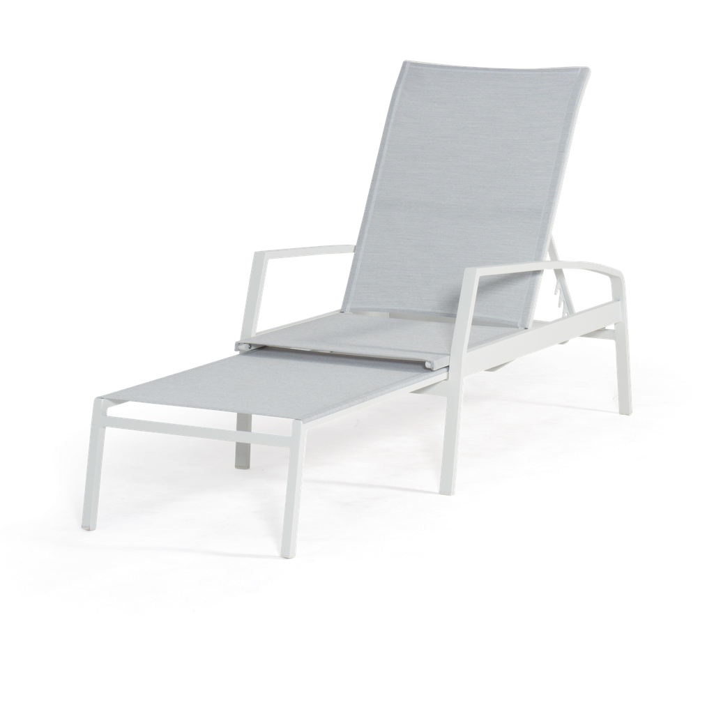 Florence Batyline Sun Lounger & Ottoman