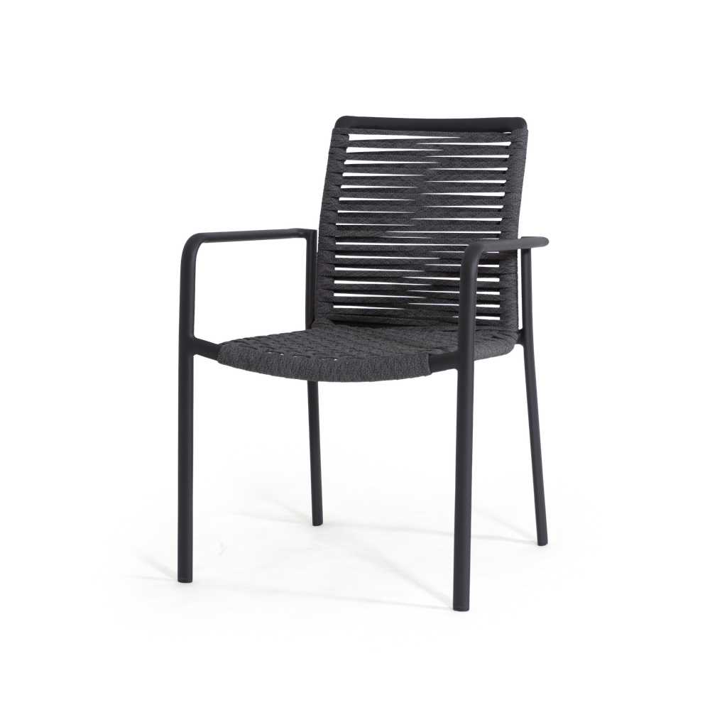 Sonoma Rope Chair (Charcoal)
