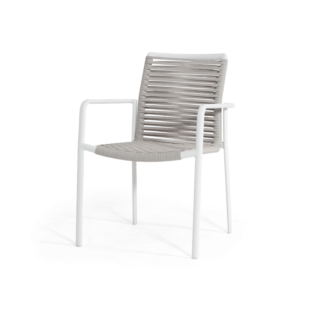 Sonoma Rope Chair — White