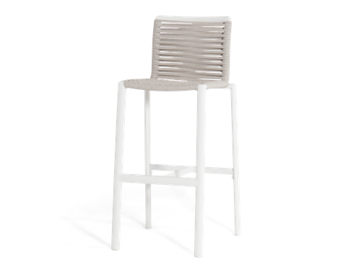 Sonoma Rope Bar Stool (White)